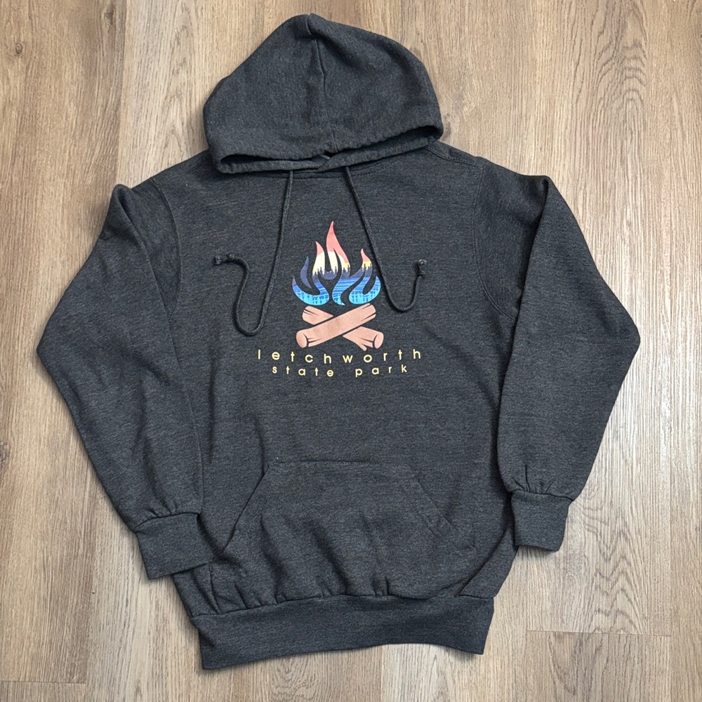 MV Sport Dark Gray Hoodie with Colorful Logo